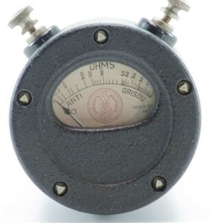 Meß- und Prüfgerät (Meßgerät für elektrischen Widerstand und Grubengase)