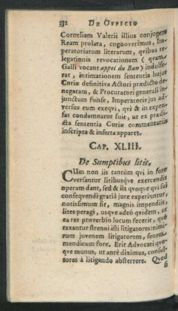 Cap. XLIII. De Sumptibus litis.