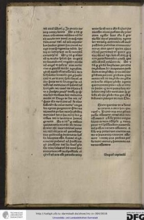 [D]einde queritur de assumente carnem et circa hoc queruntur et primo utrum una persona possit assumere carnem alia non assumente...