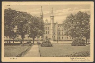 Ansichtskarte "Diakonissenhaus", Mariannenplatz