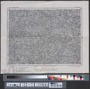Karte des Deutschen Reiches 1:100 000, 514. Wunsiedel