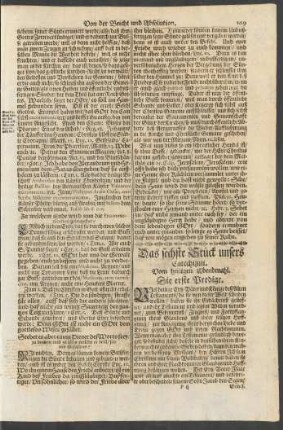 Das sechste Stück unsers Catechismi. Vom heiligen Abendmahl