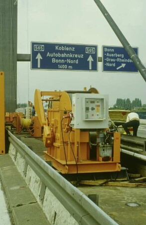 1. Einsatz am 3.8.1988, Rheinbrücke Bonn-Nord (BSG)