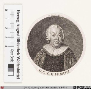 Bildnis Gabriel Christoph Benjamin Mosche