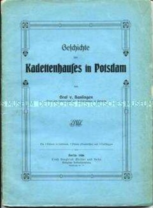 Kadettenhaus in Potsdam