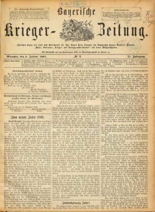 Bayerische Krieger-Zeitung. 11. 1895