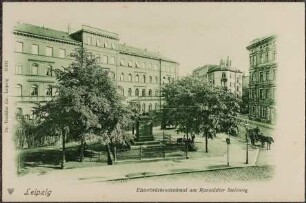 Elsterbrückendenkmal am Ranstädter Steinweg