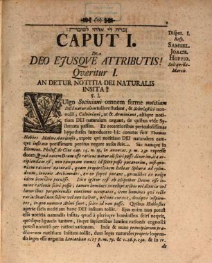 Zachariæ Grapii, SS. Theol. D. Ejusdemq[ue] Prof. Publ. Ordin. in Acad. Rostoch. Et V.D.M. Theologia Recens Controversa