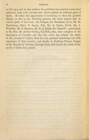 A Handbook for travellers in India and Ceylon includ. the Provinces of Bengal, Bombay, and Madras, ... the Native States and Assam.