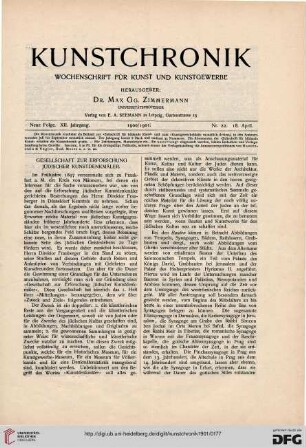 Heft 22 (18. April 1901)