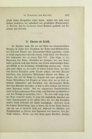 30. Timoleon von Korinth