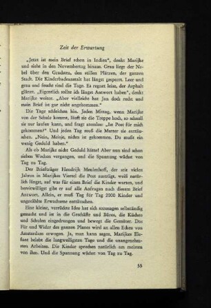 Zeit der Erwartung