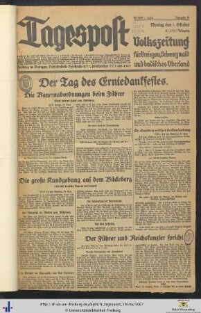 Nr. 262-292 (Oktober 1934)