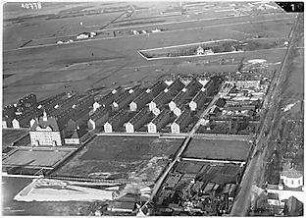 Fischer, Theodor; München, Alte Heide; Wohnanlage "Alte Heide" - Luftbild