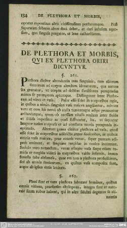 De Plethora Et Morbis, Qui Ex Plethora Oriri Dicuntur