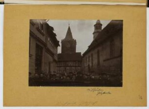 Mühlhausen: Ansicht (aus: Skizzen- und Fotoalbum 24)
