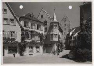 Meersburg, Marktplatz und Obertor