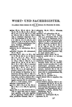 Wort- und Sachregister