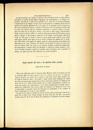 Sugli spettri del ferro e di qualche altro metallo