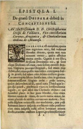 Ioannis Eusebii Nierembergii e Societate Iesu dissertationes epistolicae de immaculata conceptione Deiparae