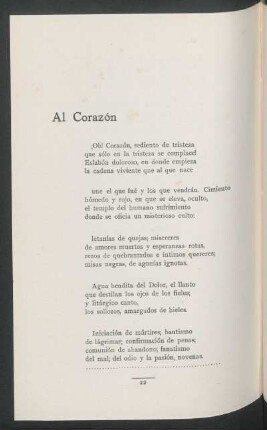 Al Corazón