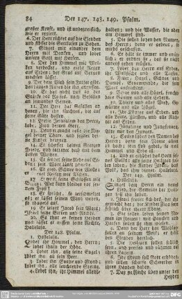 Der 149. Psalm