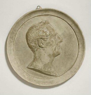 Reliefmedaillon des Großherzogs Leopold von Baden (1790-1852)
