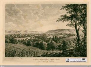 Cantstatt und das Nekerthal : von den nordwestl. Anhöhen