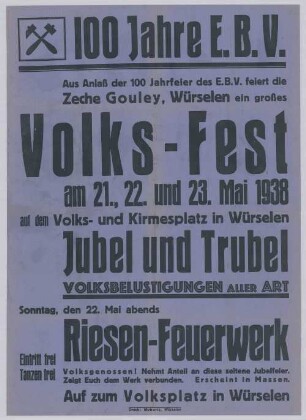 "100 Jahre E.B.V."