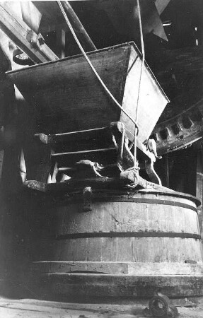 Sohland a. Rotstein. Bachmannwindmühle, Mahlgang