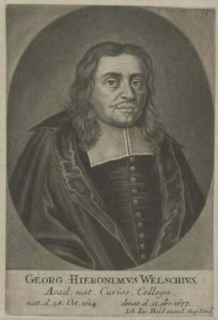 Bildnis des Georg Hieronimvs Welschivs