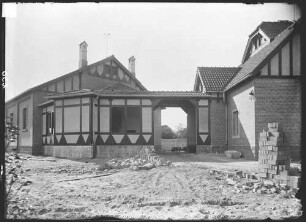 Potsdam, Villa Ingenheim, Bau des Marstall.