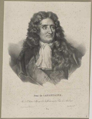 Bildnis des Jean de Lafontaine