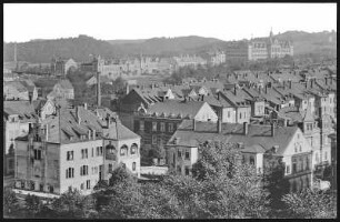 Frankenberg. Stadtansicht und Königliches Lehrerseminar