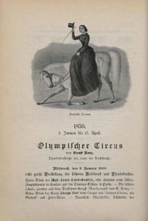 1850, 9. Januar bis 15. April