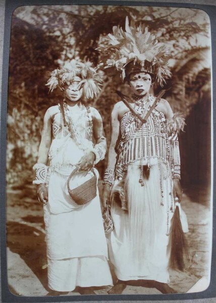 Two women in dance jewellery