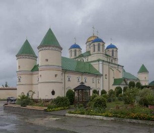 Orthodoxes Kloster der Heiligen Dreifaltigkeit, Orthodoxe Kirche der Heiligen Dreifaltigkeit, Mezhirich/Meschyritsch, Ukraine