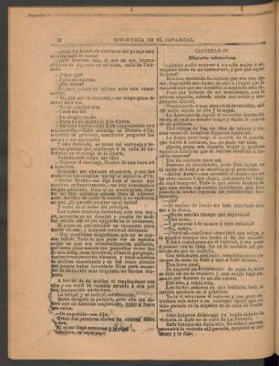 Capítulo IV - Historia misteriosa
