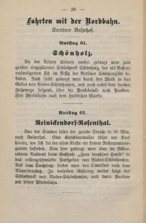 Fahrten mit der Nordbahn
