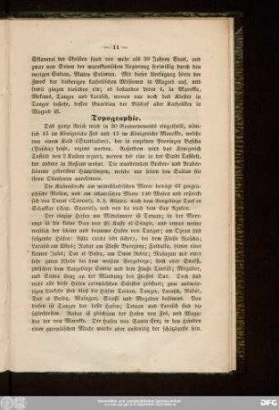 Topographie.