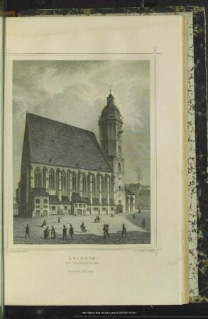 Leipzig. Die Thomaskirche