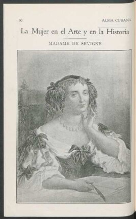 La Mujer en el Arte y en la Historia - Madame de Sevigné