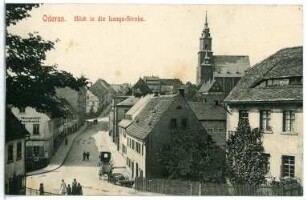 Oederan. Lange Straße