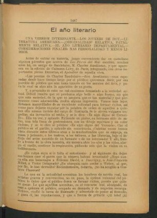 El año literario