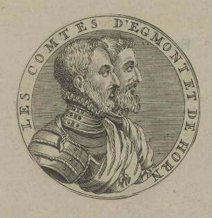 Bildnis der Comtes d'Egmont et de HornBildnis des Philippe de Montmorency, Comte de Hornes (1524-1568)Bildnis des Lamoral von Egmond (1522-1568)