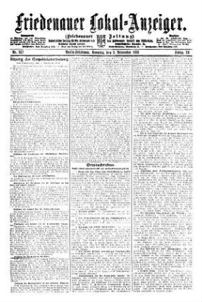 Nr. 257, 09.11.1919