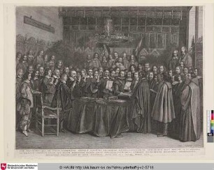 [Der Friedensschluss in Münster; Raitfication of the Treaty of Münster]