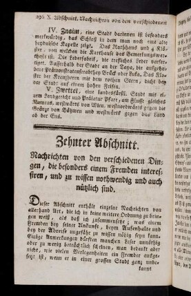 296-303, Dieser Abschnitt enthaelt einzelne Nachrichten von allerhand ...