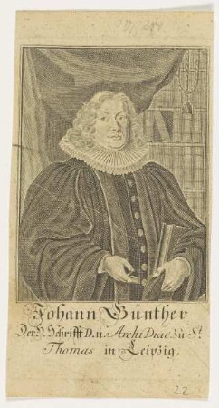 Bildnis des Johann Günther