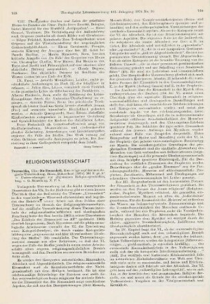 719-722 [Rezension] Tworuschka, Udo, Die Einsamkeit